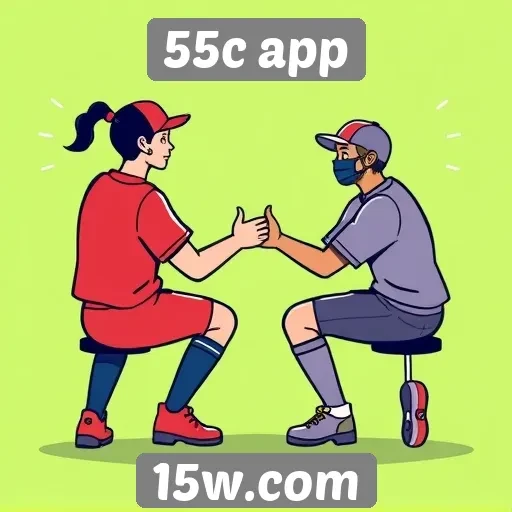 Impacto do 55c app na comunidade de jogadores online